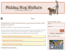 Tablet Screenshot of middaydogwalkers.com